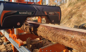 Timber sawn onsite